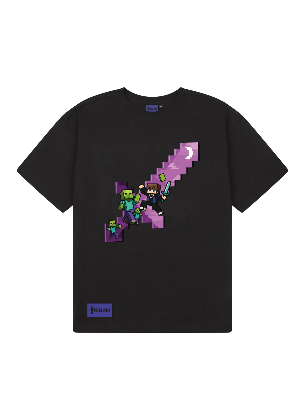 Tridan - T-Shirt Black