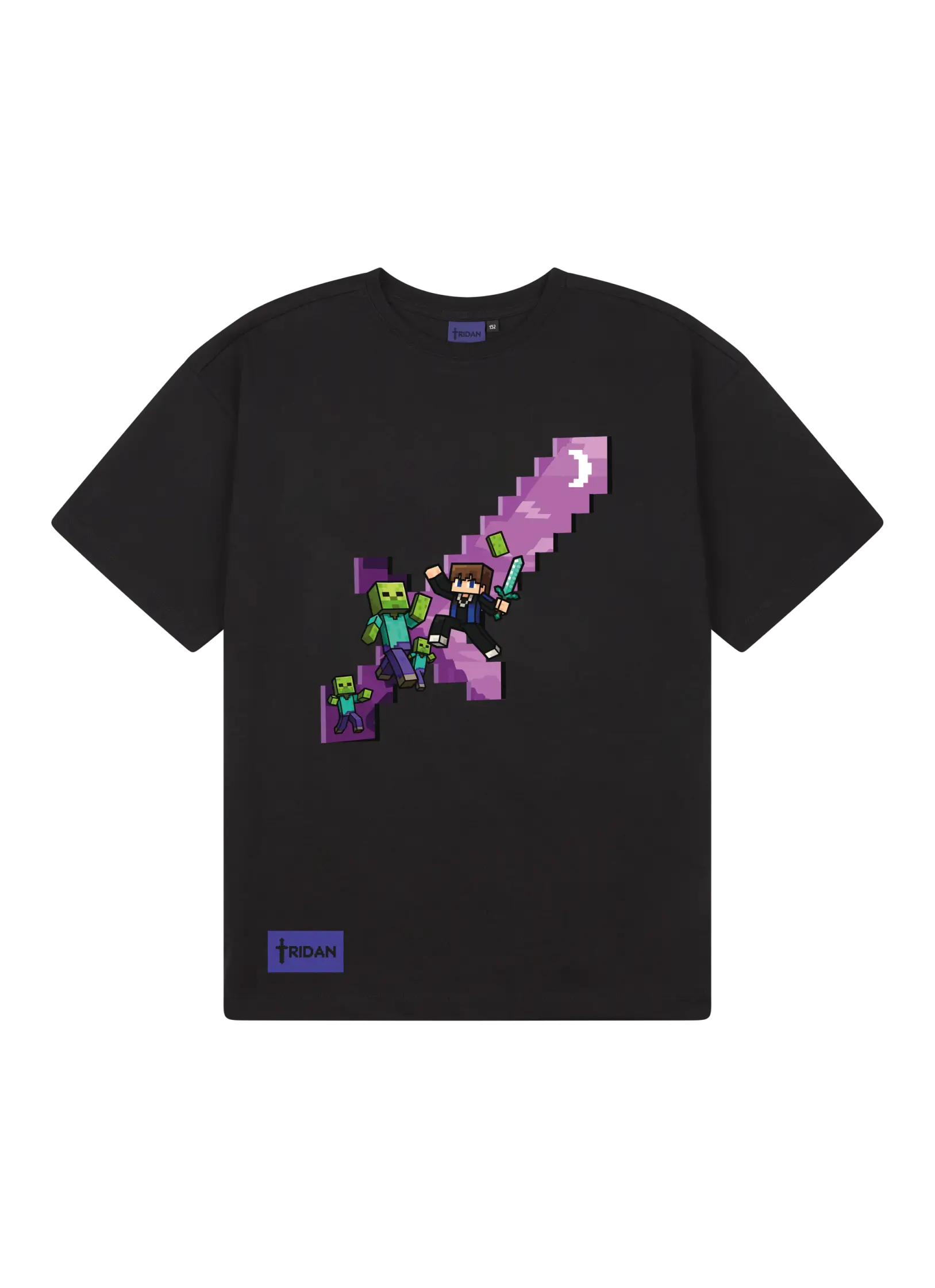 Tridan - T-Shirt Black